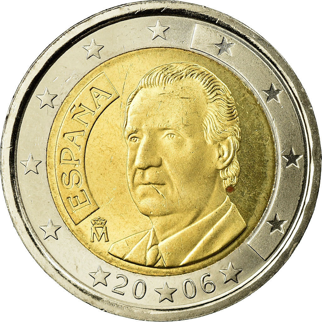 Spain, 2 Euro, 2006, MS(65-70), Bi-Metallic, KM:1047