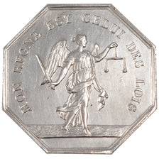 France, Notary, Token, AU(55-58), Silver, Lerouge #118, 14.07