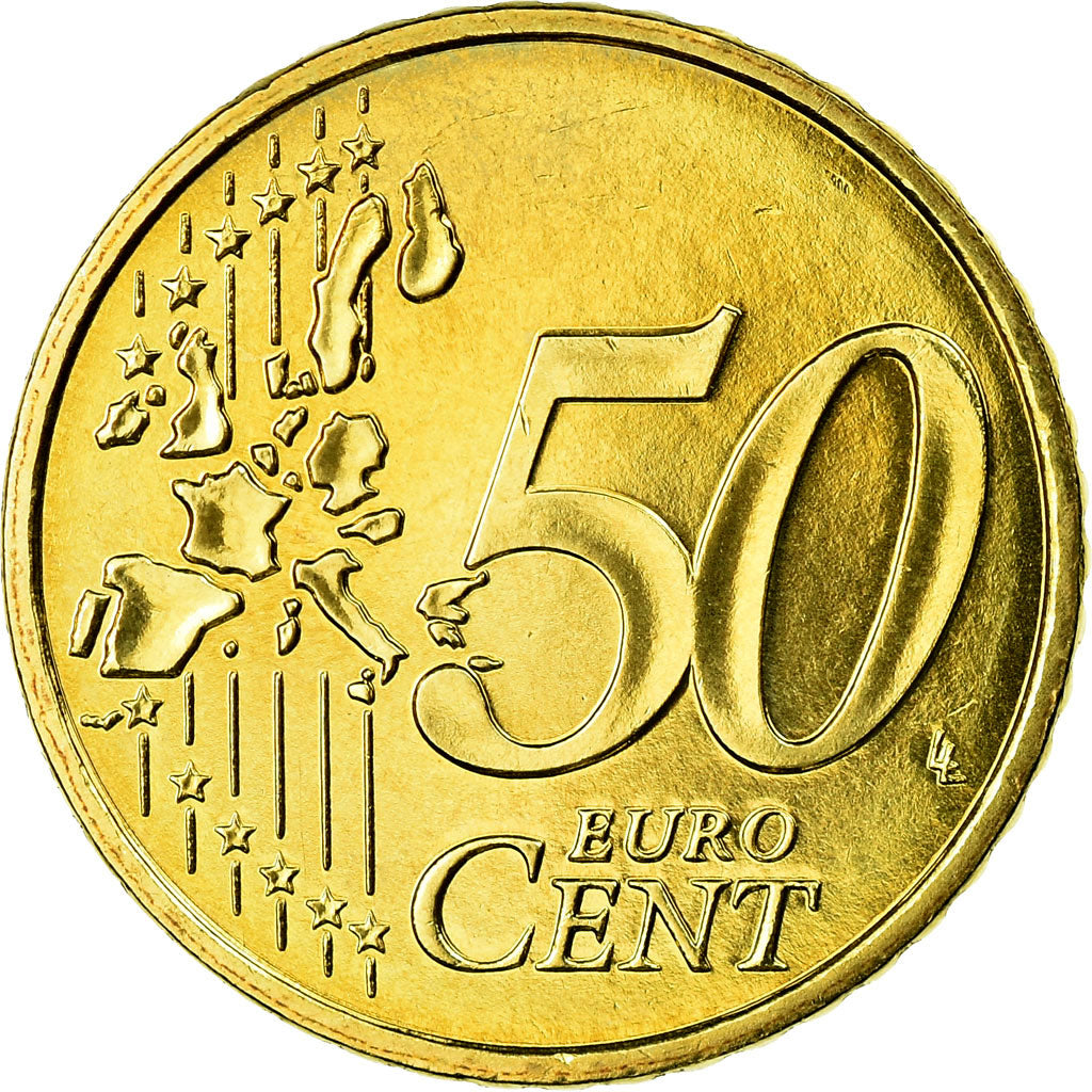 Frankreich, 50 Euro Cent, 2005, STGL, Messing, KM:1287