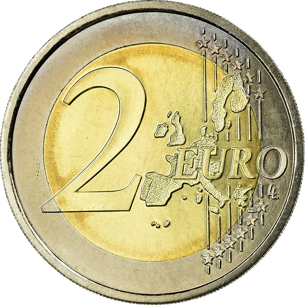 France, 2 Euro, 2005, MS(65-70), Bi-Metallic, KM:1289