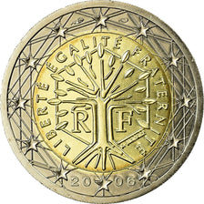 France, 2 Euro, 2006, MS(65-70), Bi-Metallic, KM:1289