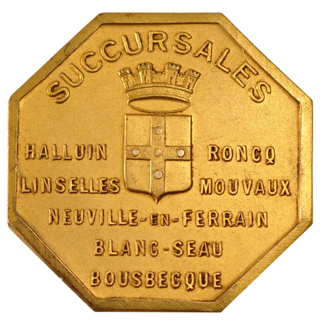France, Savings Bank, Token, 1843, MS(60-62), Silver, 30.92