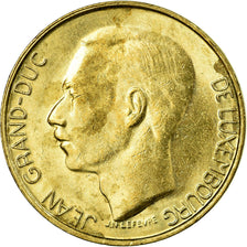 Coin, Luxembourg, Jean, 5 Francs, 1990, EF(40-45), Aluminum-Bronze, KM:65