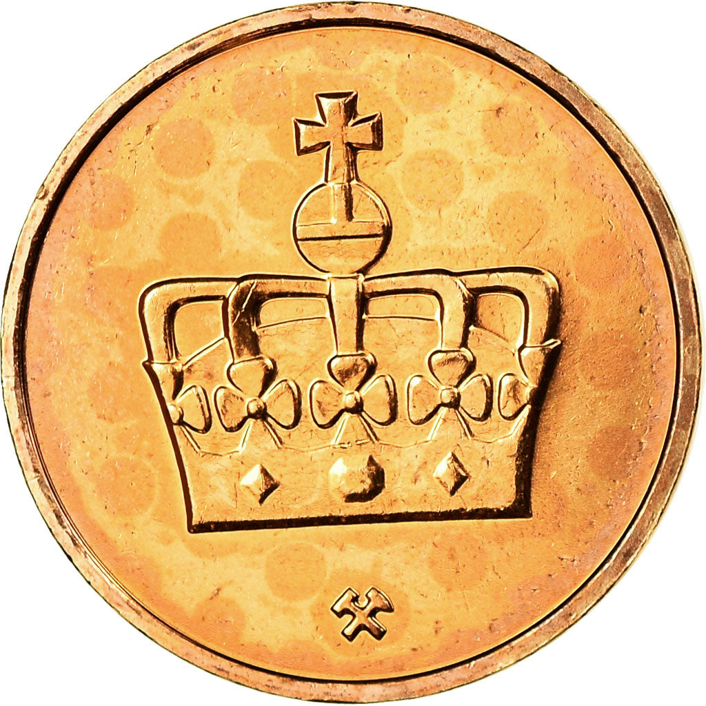 Moeda, Noruega, Harald V, 50 Öre, 2007, AU(55-58), Bronze, KM:460