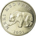 Coin, Croatia, 5 Kuna, 2001, AU(55-58), Copper-Nickel-Zinc, KM:11
