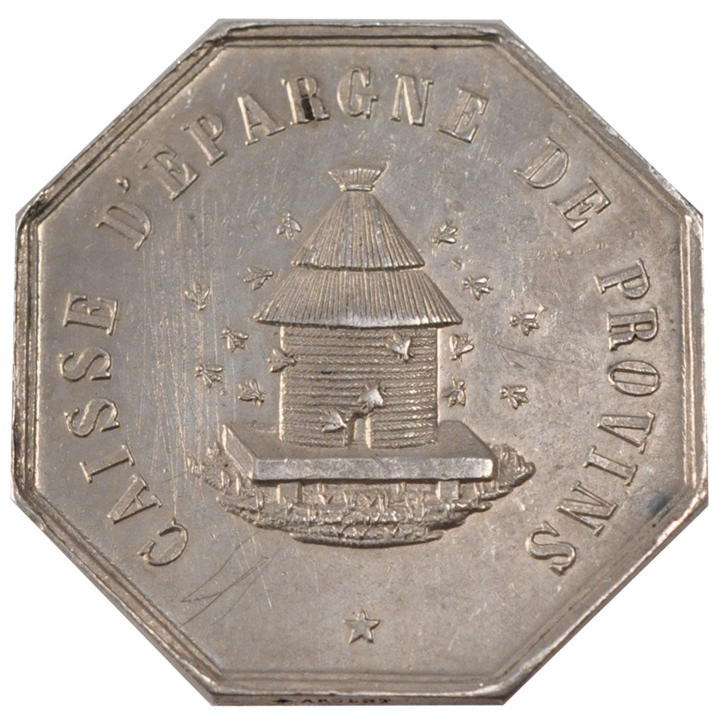 France, Savings Bank, Token, AU(55-58), Silver, 12.86