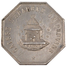France, Savings Bank, Token, AU(55-58), Silver, 12.86