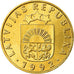 Moneta, Łotwa, 20 Santimu, 1992, MS(63), Mosiądz niklowy, KM:22.1