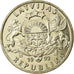 Münze, Latvia, Lats, 1992, UNZ, Copper-nickel, KM:12