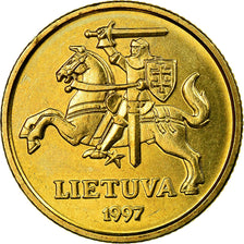 Moneta, Lituania, 20 Centu, 1997, SPL, Nichel-ottone, KM:107
