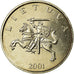 Moneta, Lituania, Litas, 2001, SPL-, Rame-nichel, KM:111