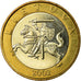 Moneta, Lituania, 2 Litai, 2002, SPL-, Bi-metallico, KM:112