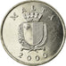 Coin, Malta, Lira, 2000, AU(55-58), Nickel, KM:99