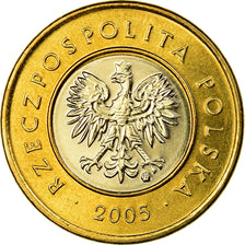 Coin, Poland, 2 Zlote, 2005, Warsaw, MS(63), Bi-Metallic, KM:283