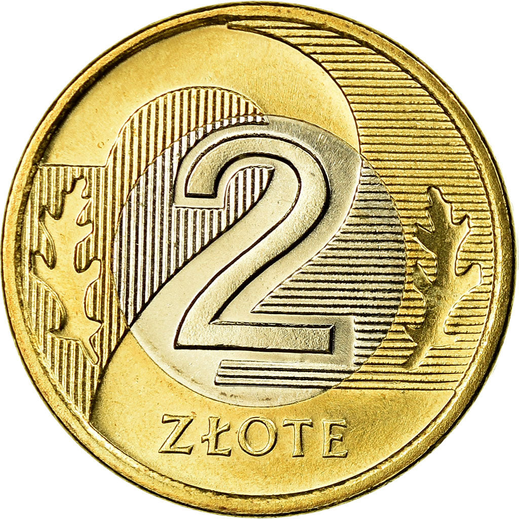 Coin, Poland, 2 Zlote, 2005, Warsaw, MS(63), Bi-Metallic, KM:283
