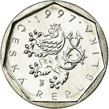 Moneta, Repubblica Ceca, 20 Haleru, 1997, SPL, Alluminio, KM:2.1