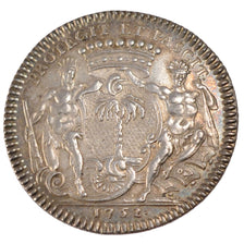 France, Royal, Token, 1752, MS(60-62), Silver, Feuardent #8920, 7.40