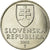 Moneta, Słowacja, 2 Koruna, 2002, AU(55-58), Nickel platerowany stalą, KM:13