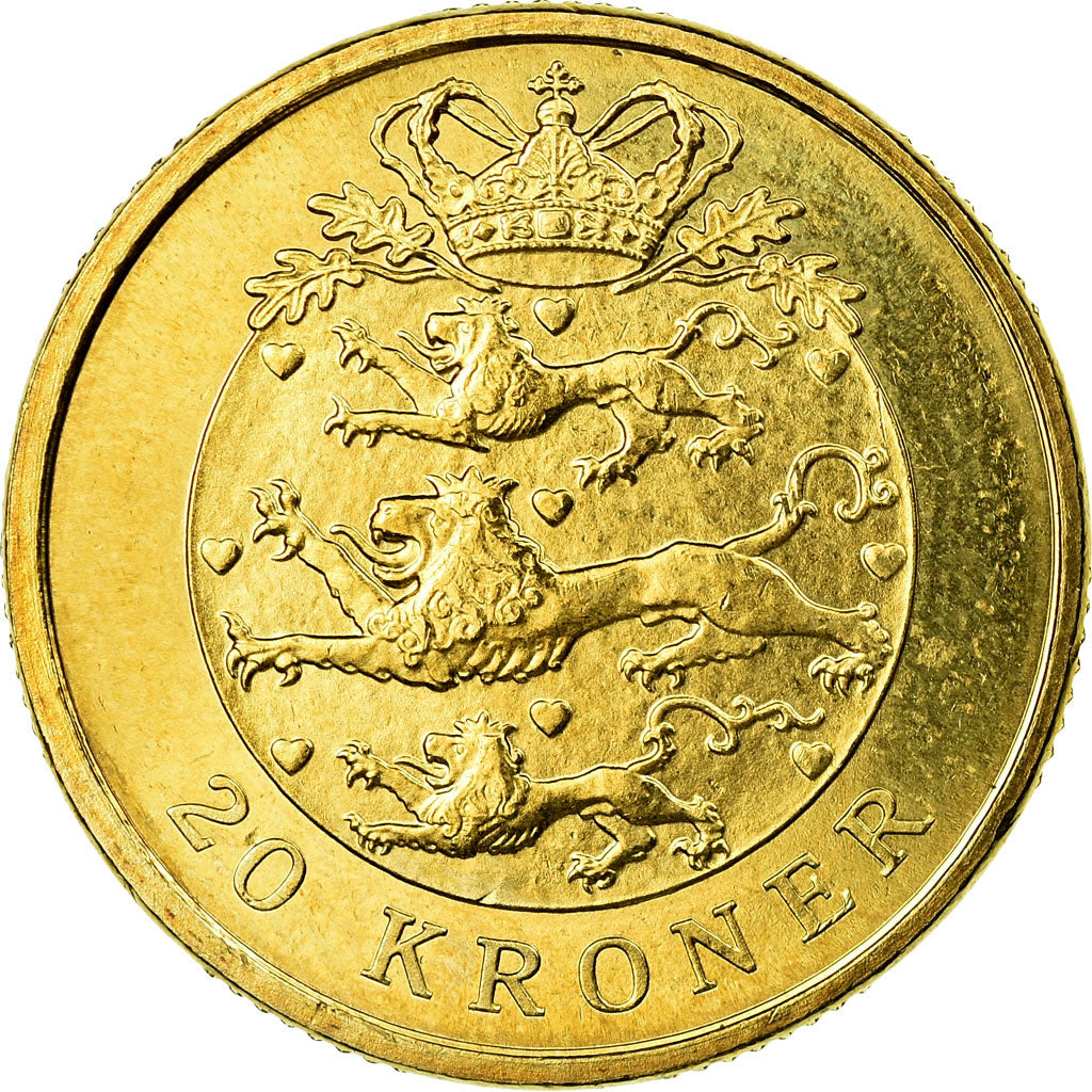 Monnaie, Danemark, Margrethe II, 20 Kroner, 2007, Copenhagen, SUP