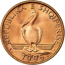 Coin, Albania, Lek, 1996, AU(55-58), Bronze, KM:75