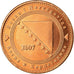 Monnaie, Bosnia - Herzegovina, 50 Feninga, 2007, SUP, Copper Plated Steel