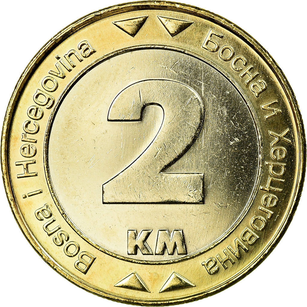 Moneta, Bosnia - Erzegovina, 2 Konvertible Marka, 2003, British Royal Mint