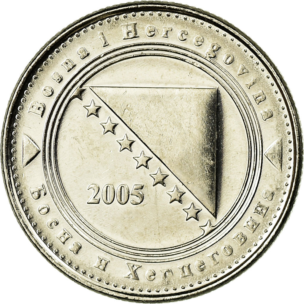 Coin, Bosnia - Herzegovina, 5 Feninga, 2005, British Royal Mint, AU(55-58)