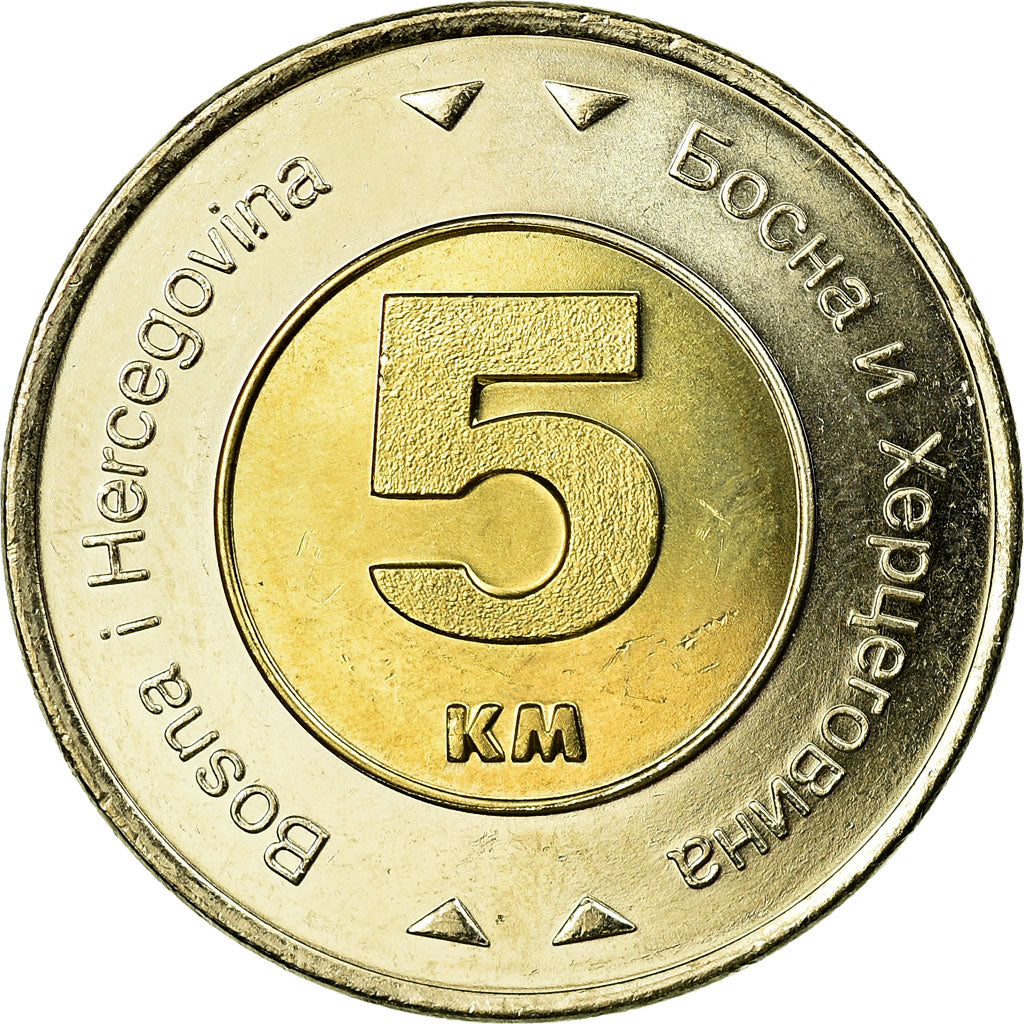 Moneta, Bosnia - Erzegovina, 5 Konvertible Marka, 2005, British Royal Mint