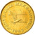 Coin, Macedonia, 50 Deni, 1993, AU(55-58), Brass, KM:1
