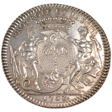 France, Token, Royal, 1752, MS(60-62), Silver, Feuardent:8920