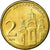 Moneta, Serbia, 2 Dinara, 2006, AU(55-58), Mosiądz niklowy, KM:46