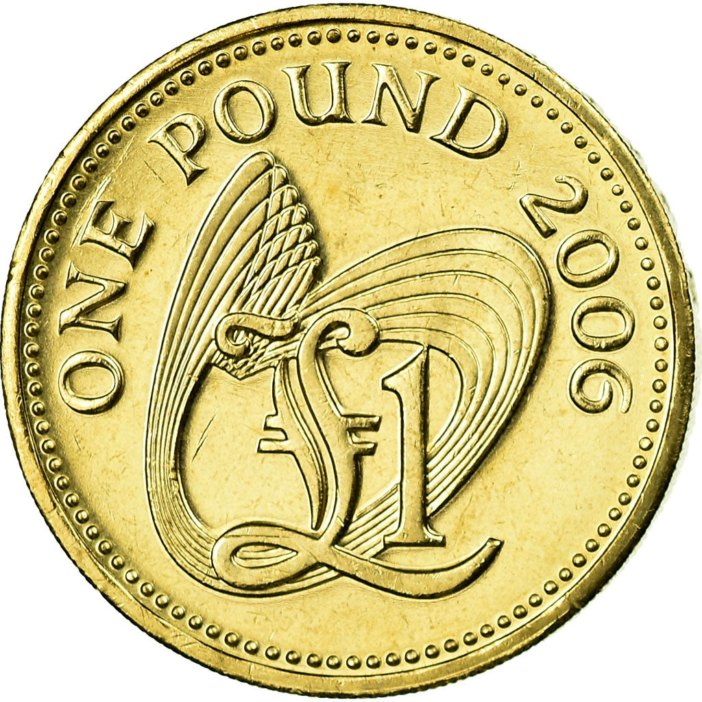Coin, Guernsey, Elizabeth II, Pound, 2006, British Royal Mint, AU(55-58)