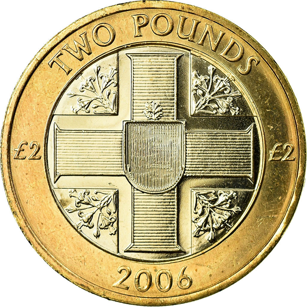 Monnaie, Guernsey, Elizabeth II, 2 Pounds, 2006, British Royal Mint, SUP