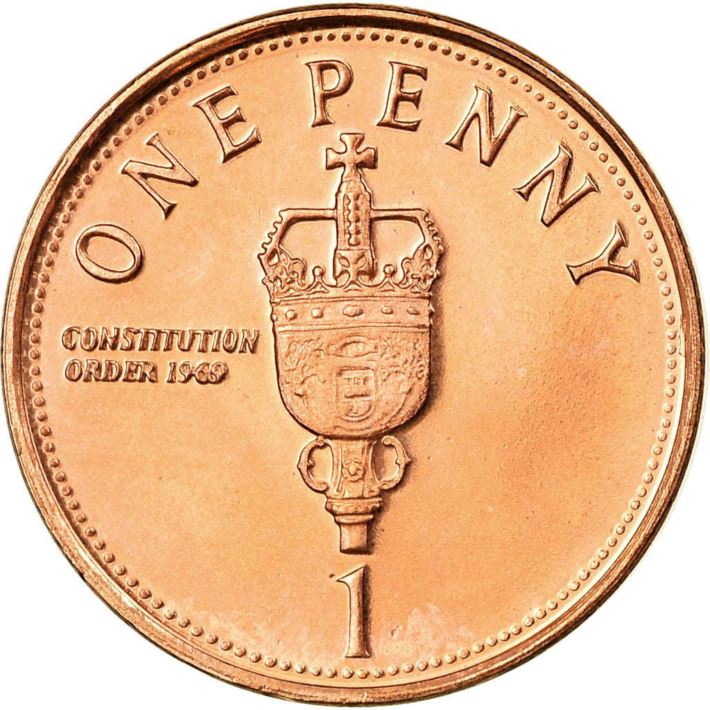 Münze, Gibraltar, Elizabeth II, Penny, 2006, UNZ, Copper Plated Steel, KM:1079