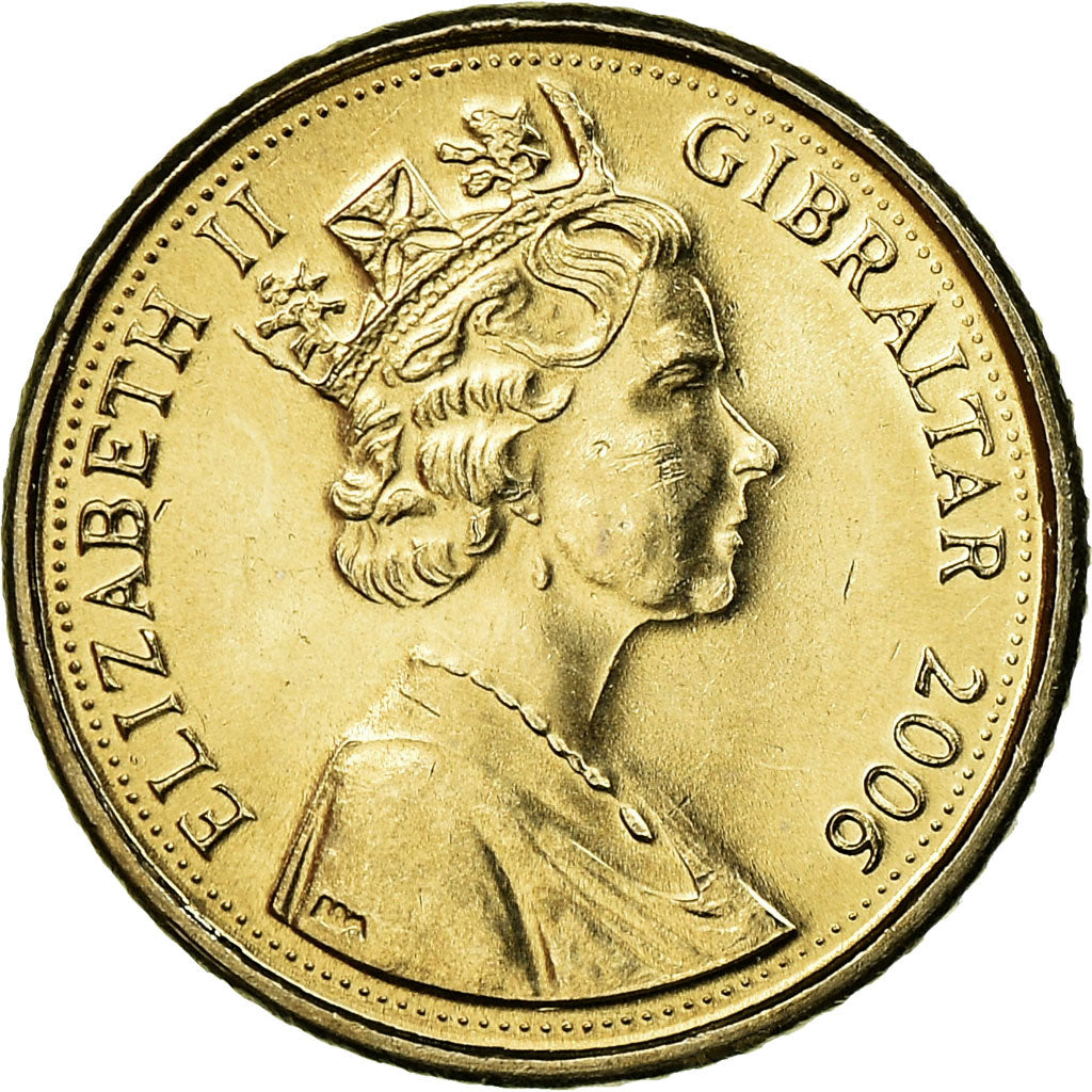 Münze, Gibraltar, Elizabeth II, 5 Pence, 2006, Pobjoy Mint, UNZ, Copper-nickel