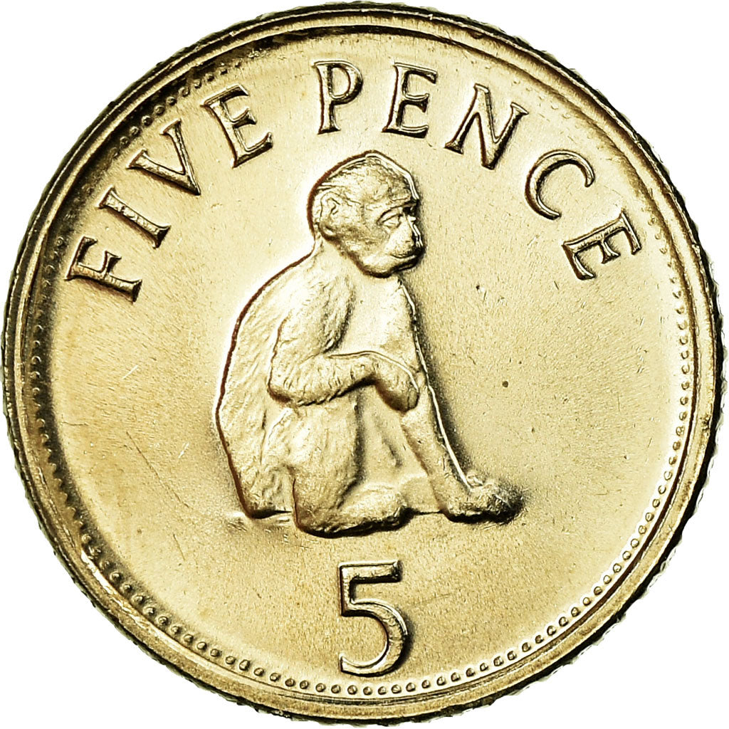 Münze, Gibraltar, Elizabeth II, 5 Pence, 2006, Pobjoy Mint, UNZ, Copper-nickel