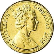 Moneta, Gibilterra, Elizabeth II, Pound, 2006, SPL, Nichel-ottone, KM:1091