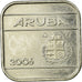 Moneta, Aruba, Beatrix, 50 Cents, 2006, Utrecht, SPL-, Acciaio lega nichel, KM:4