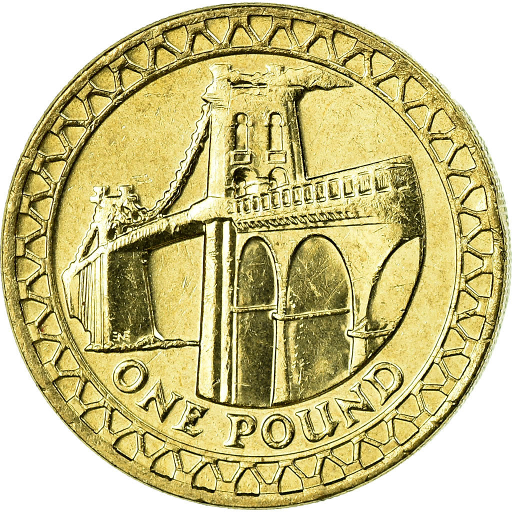 Coin, Great Britain, Elizabeth II, Pound, 2005, British Royal Mint, MS(63)