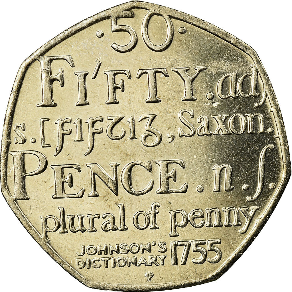 Munten, Groot Bretagne, Elizabeth II, 50 Pence, 2005, British Royal Mint, UNC-