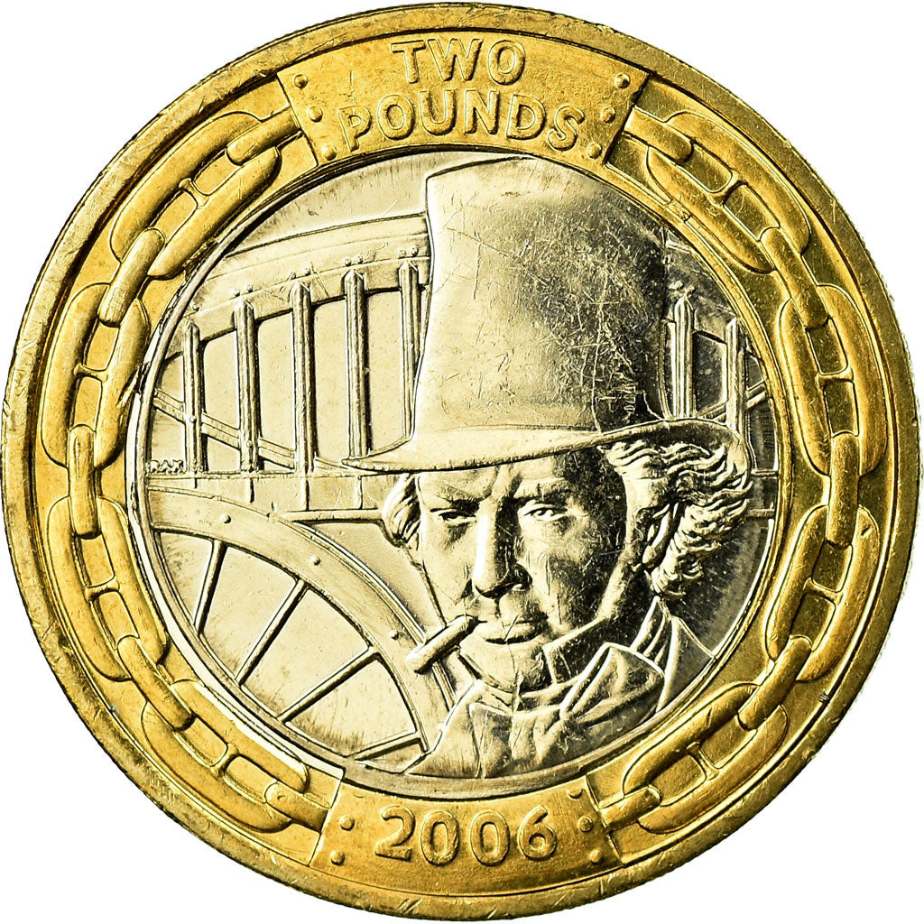 Coin, Great Britain, Elizabeth II, 2 Pounds, 2005, British Royal Mint, MS(63)