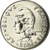 Coin, French Polynesia, 20 Francs, 2004, Paris, MS(63), Nickel, KM:9