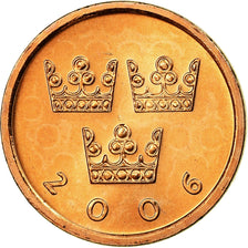 Monnaie, Suède, Carl XVI Gustaf, 50 Öre, 2006, SPL, Bronze, KM:878