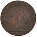 France, Royal, Token, 1665, EF(40-45), Copper, 7.07