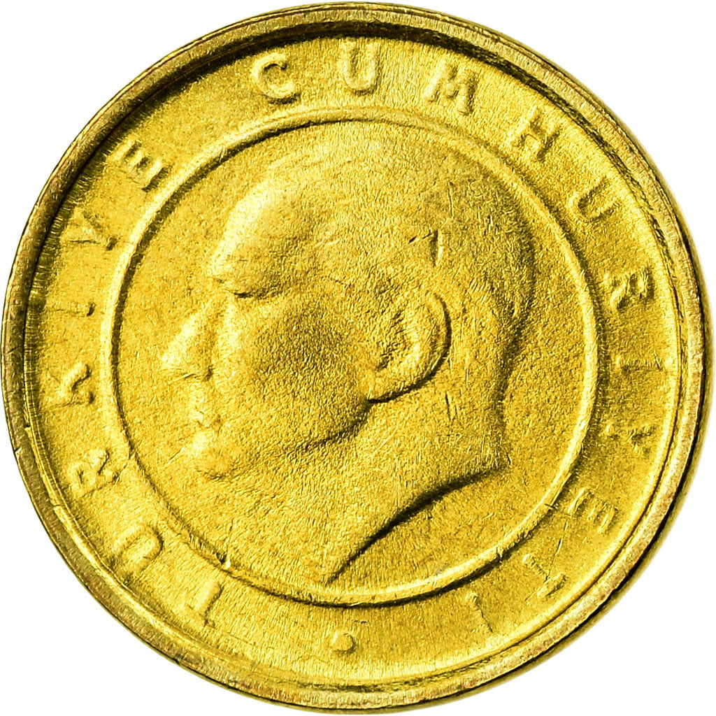 Moeda, Turquia, New Kurus, 2005, Istanbul, MS(63), Alumínio-Bronze, KM:1164