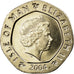 Moneda, Isla de Man, Elizabeth II, 20 Pence, 2004, Pobjoy Mint, SC, Cobre -