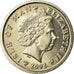 Moeda, Ilha de Man, Elizabeth II, 10 Pence, 2002, Pobjoy Mint, MS(63)