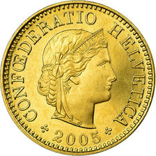 Moneta, Svizzera, 5 Rappen, 2005, Bern, SPL, Alluminio-bronzo, KM:26c
