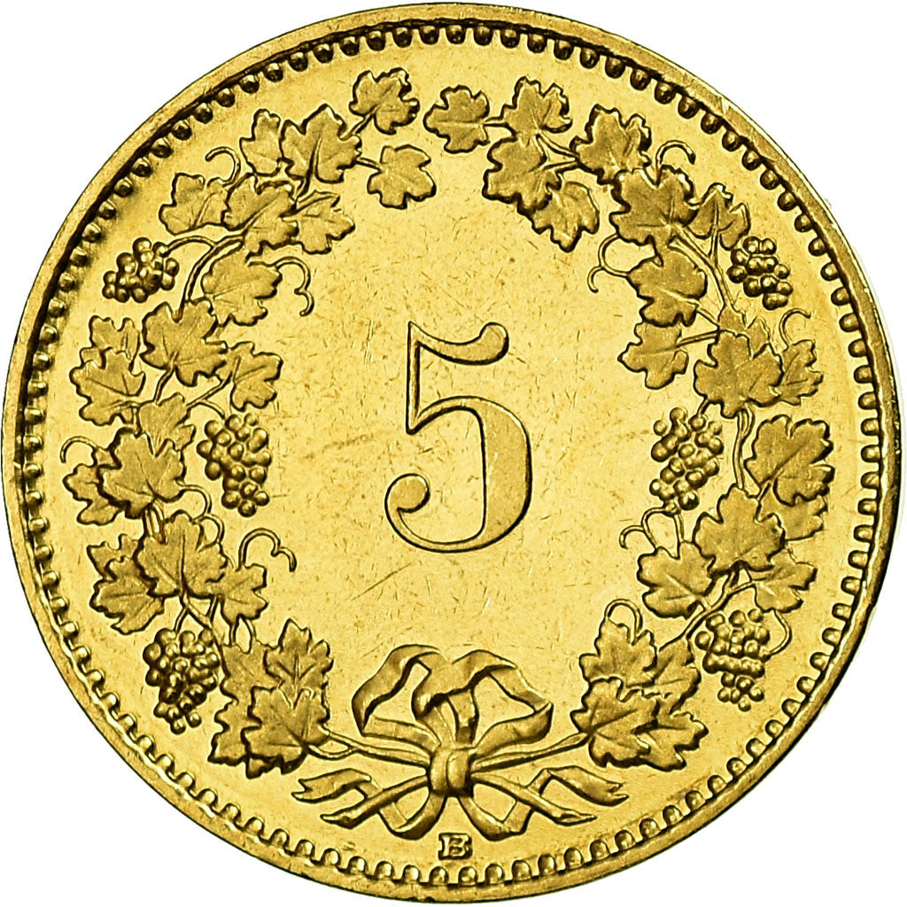 Moneta, Svizzera, 5 Rappen, 2005, Bern, SPL, Alluminio-bronzo, KM:26c