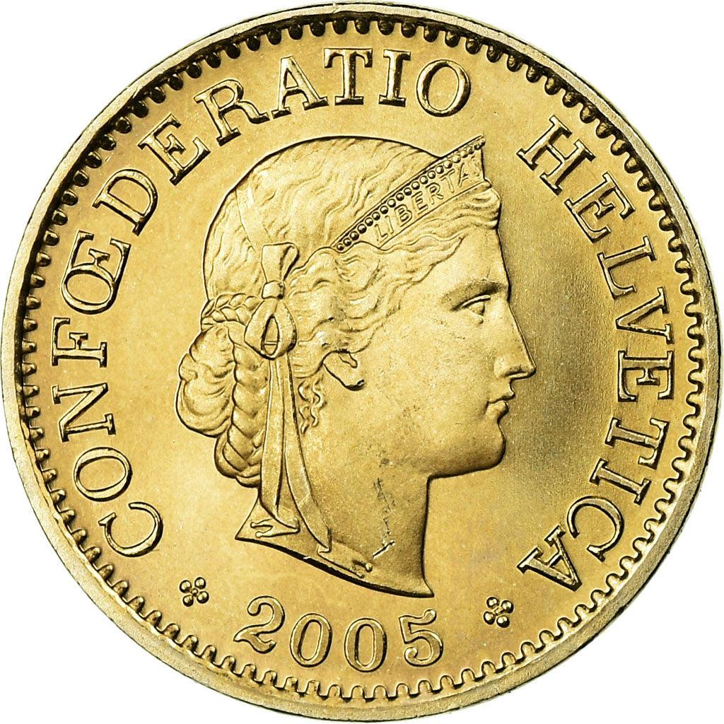 Monnaie, Suisse, 10 Rappen, 2005, Bern, SPL, Copper-nickel, KM:27